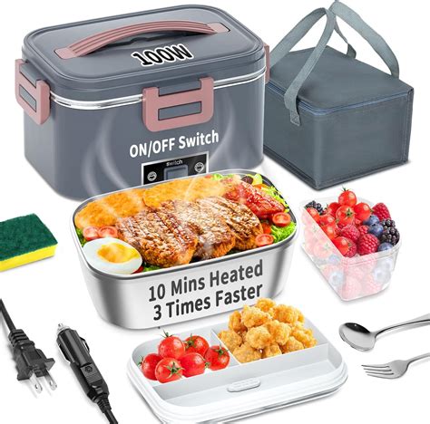 thermoworks electric heated lunch box|electric lunch boxes frozen.